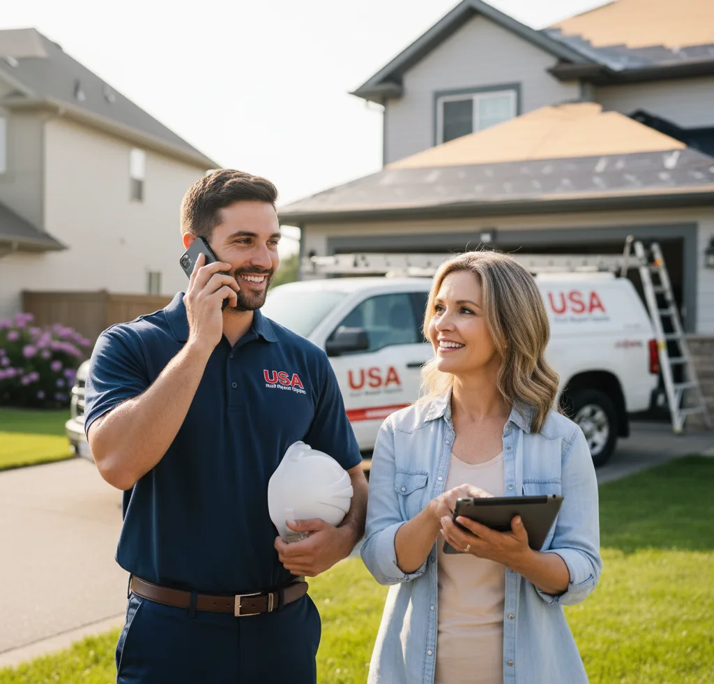 USA Roof Repair Experts customer support in Epping